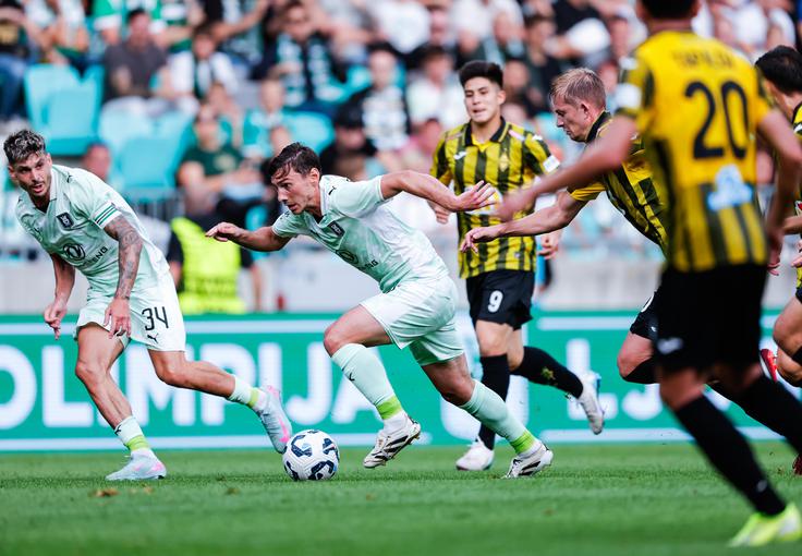 Kairat je v Evropi najprej prekrižal načrte Olimpiji. | Foto: Aleš Fevžer