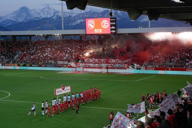 Thun drvi v Švici prvemu državnemu naslovu naproti. | Foto: Guliverimage