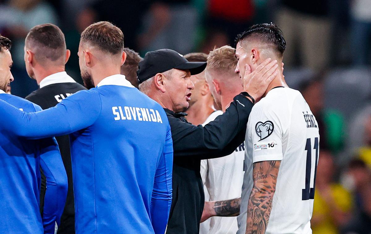 Slovenija Švedska | Selektor Matjaž Kek je po tekmi s Švedsko izpostavil zlasti karakter varovancev, ki se nočejo predati. To so tudi dokazali, saj so dvakrat izenačili proti močnim Švedom. | Foto Aleš Fevžer
