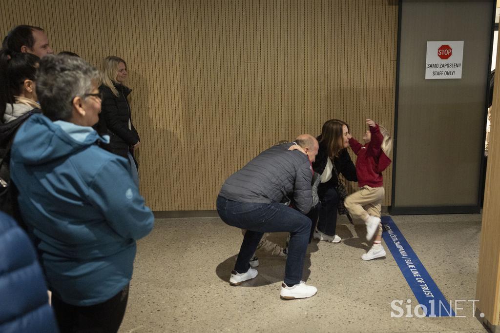 Prihod potnikov iz Omana.