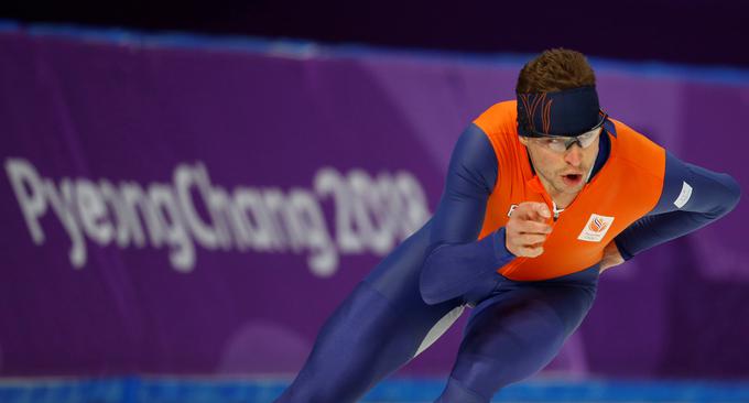 Sven Kramer je na 5.000 metrov tretjič zapored postal olimpijski prvak. | Foto: Reuters