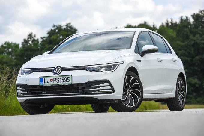 Volkswagen golf je s prihodom na trg nekoliko zamujal in nanj prispel ravno v začetku prvega vala epidemije covid-19. | Foto: Gašper Pirman