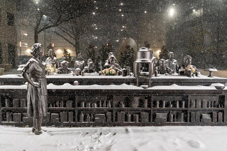 neurje, sneg, ZDA | Foto: Reuters