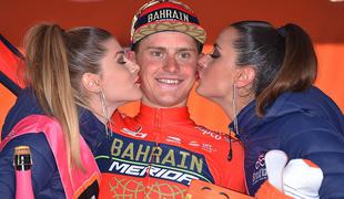 Bahrain-Merida na dirki Po Sloveniji s petimi Slovenci, tudi lastnikom etapne zmage na Giru