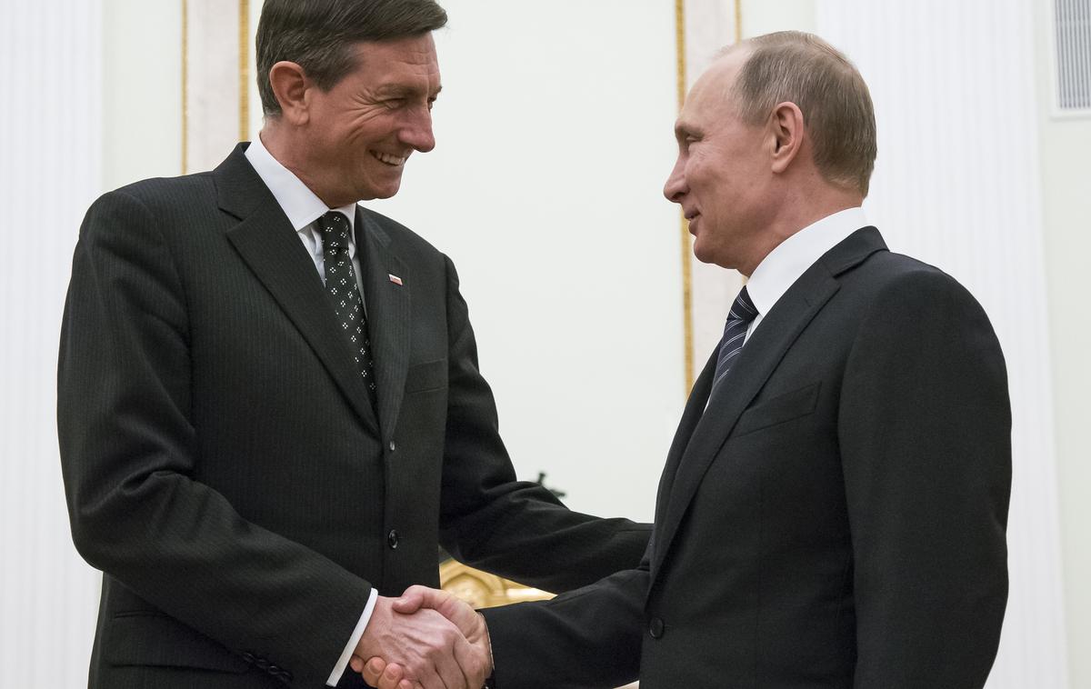 Borut Pahor Vladimir Putin | Foto Reuters