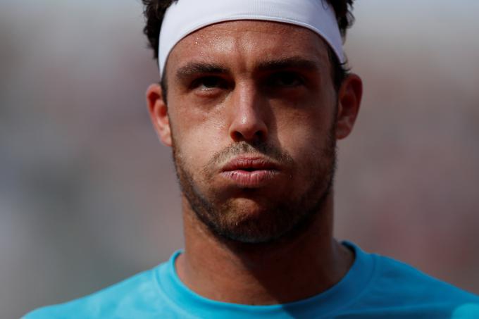 Če je italijanski teniški igralec za številne neznanka, ga Novak Đoković zelo dobro pozna, saj sta pred tem že nekajkrat skupaj trenirala.  | Foto: Reuters