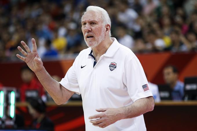 Gregg Popovich: največji zvezdnik ZDA, a le na klopi | Foto: Getty Images