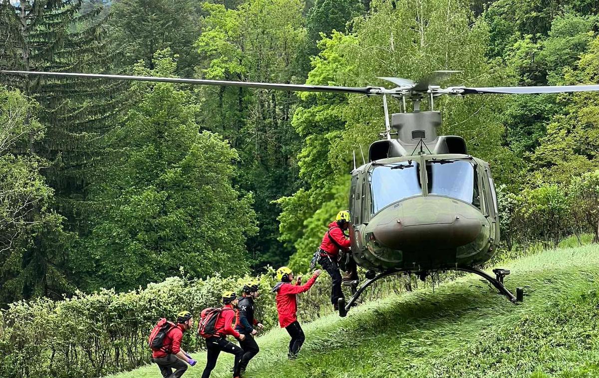 Reševanje pohodnika na Bledu | Foto GRS Radovljica