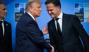 Daddy Trump: Rutte me ima rad, sicer ga bom udaril