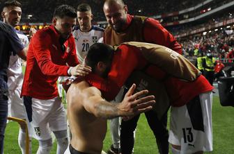 Srbi jokali in peli od sreče, Ronaldo kar ne more pozabiti na Beograd #video