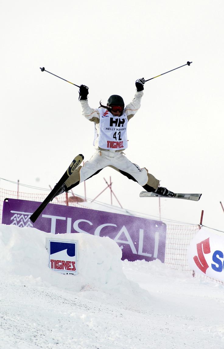 Na tekmi svetovnega pokala v Tignesu leta 2002. | Foto: Reuters