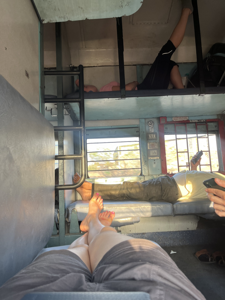 Potovanje Indija Ležišča na indijskih spalnih vlakih | Foto: Zala Ferlic
