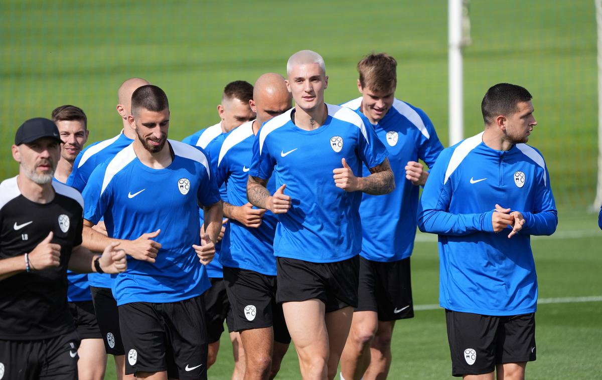 zbor slovenske nogometne reprezentance Matjaž Kek | Slovenski nogometaši bodo pred odhodom v Nemčijo gostili Armenijo in Bolgarijo. | Foto www.alesfevzer.com