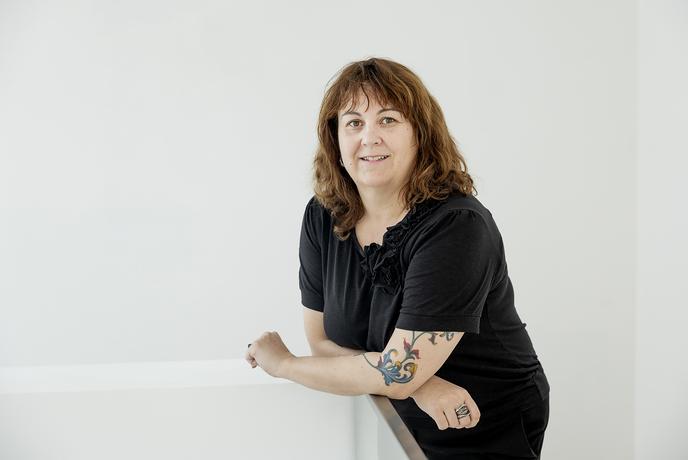 Olga Košica, oblikovalka nakita, ki se je predstavila tudi na pariškem tednu mode