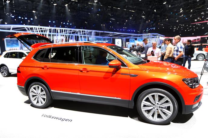 Volkswagen tiguan allspace Ženeva | Foto Gregor Pavšič