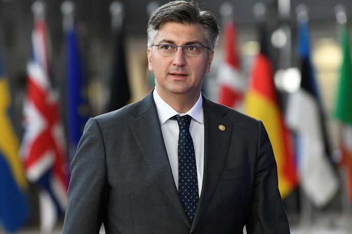 Andrej Plenković | Hrvaški premier Andrej Plenković računa na podporo Madžarske pri vstopu Hrvaške v schengen. | Foto Reuters