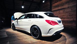 Mercedes-Benz CLA shooting brake - Robert Lešnik je tokrat bdel tudi nad notranjostjo