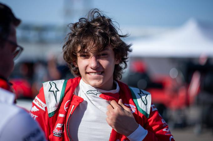 To je italijanski talent Andrea Kimi Antonelli. Ima 17 let in bo letos dirkal v formuli 2. | Foto: Guliverimage