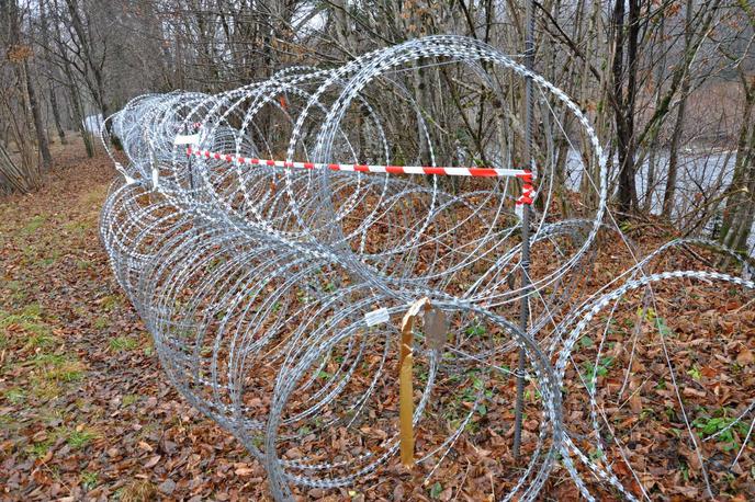 Žica | V NSi opozarjajo, da se bodo z odstranitvijo ograje poslabšale varnostne razmere, vladi pa predlagajo, naj se odstranjevanja ograje loti selektivno. | Foto STA