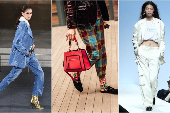 moda, trend | Jakna iz džinsa, natikači v stilu copat in vojaške hlače so nekateri od nezaželenih kosov. | Foto Getty Images / Cover Images