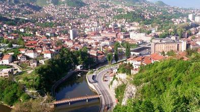 Turkinje v Sarajevo na splav