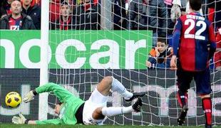 Iličić našel Pastoreja za častni gol (video)