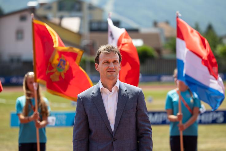 "Možno je, da bi leta 2030 gostili celo evropsko mladinsko prvenstvo na novem štadionu v Ljubljani, medtem ko za največja tekmovanja, za evropsko člansko prvenstvo, na žalost v Sloveniji nimamo zadostne infrastrukture." | Foto: Jure Banfi