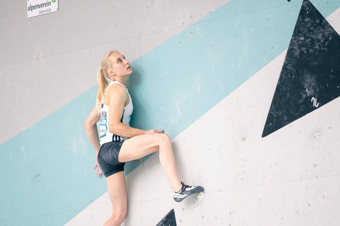 Janja Garnbret | Janja Garnbret nadaljuje uspešne predstave na svetovnem prvenstvu v športnem plezanju v Seulu.  | Foto Guliverimage