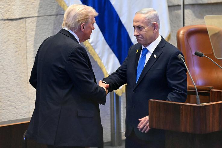Donald Trump, Benjamin Netanjahu | Foto: Reuters