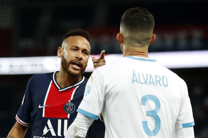Neymar je obtožil Alvara za rasistične opazke. | Foto: Reuters