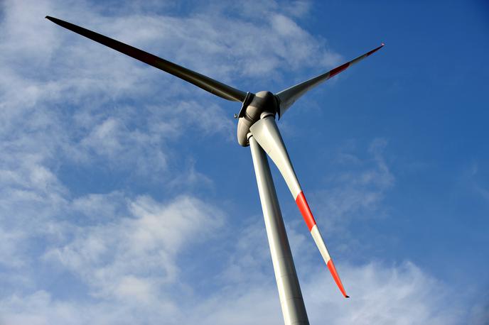 Vetrnica | Slovenska energetska skupina Interenergo bo s podjetjem Trigal v Severni Makedoniji postavila novo vetrno elektrarno. | Foto STA