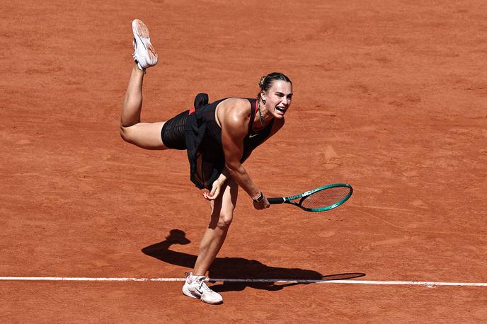 Arina Sabalenka | Arina Sabalenka se je brez večjih težav in brez oddanega niza uvrstila v četrtfinale OP Francije. | Foto Guliverimage