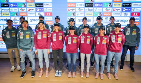 V moški ekipi še nekaj neznank, ženska izdatno