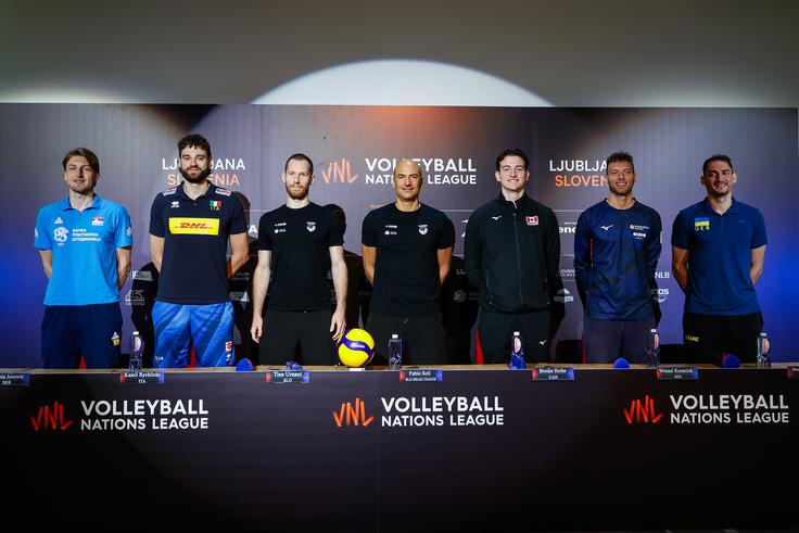 Odbojka Liga narodov Ljubljana | Foto: VolleyballWorld