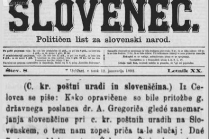 časopis Slovenec | Foto Kamra.si