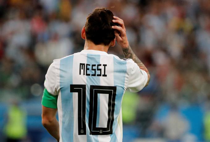 Lionel Messi in soigralci so zaradi groženj odpovedali tekmo. | Foto: Reuters