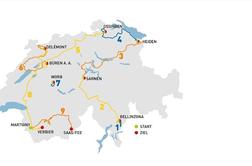 Znana trasa letošnje dirke po Švici