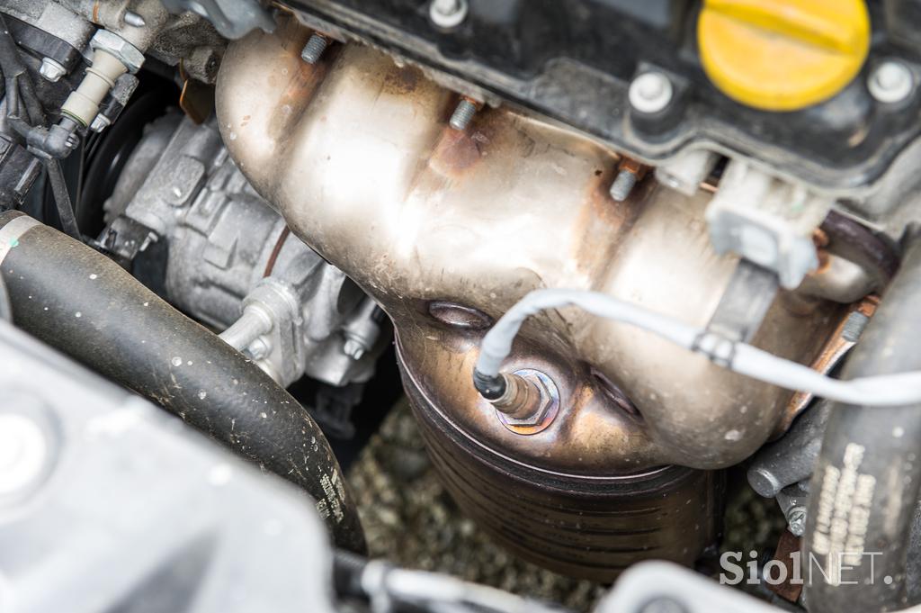 Opel corsa LPG - fotogalerija testnega vozila