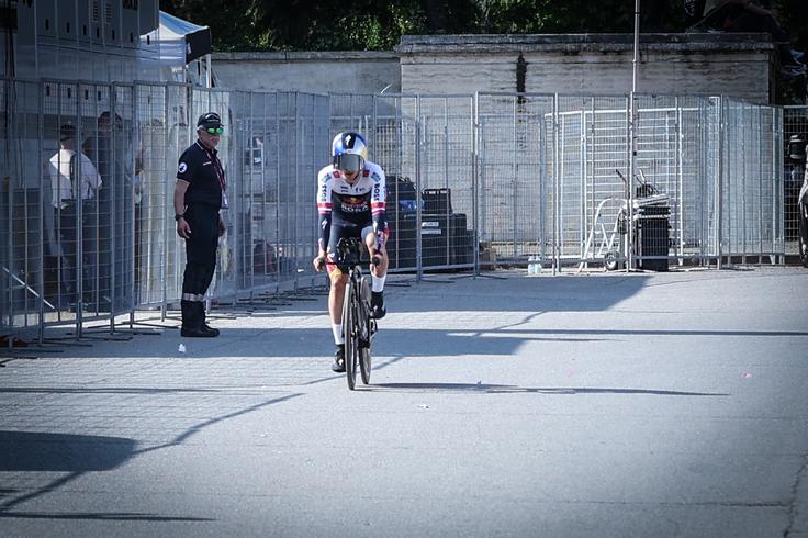 Primož Roglič je odlično opravil kronometer. | Foto: Ana Kovač