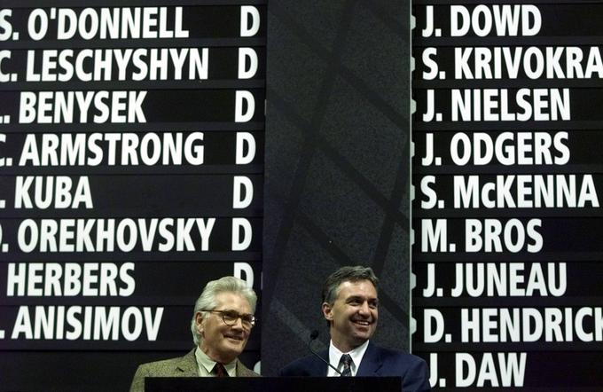Klub iz Minnesote se je leta 2000 priključil ligi NHL, ekipo je sestavil na razširitvenem naboru. Izbral je tudi Stefana Nilssona, saj je vedel, da mu Šved ne bo dodatno izpraznil denarnice. | Foto: Guliverimage/Vladimir Fedorenko