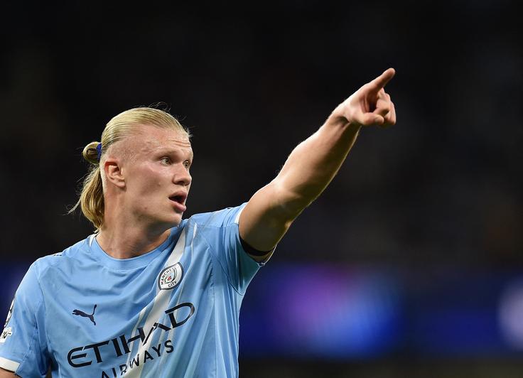 Erling Haaland je v vrhunski formi. | Foto: Reuters