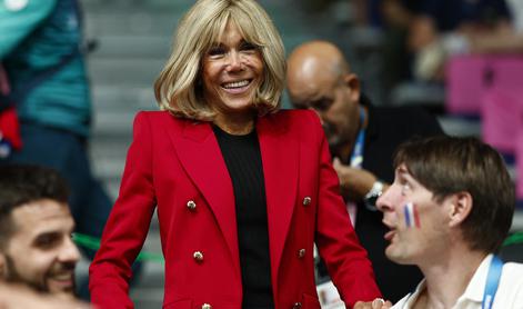 Francoska prva dama Brigitte Macron se je preizkusila kot igralka