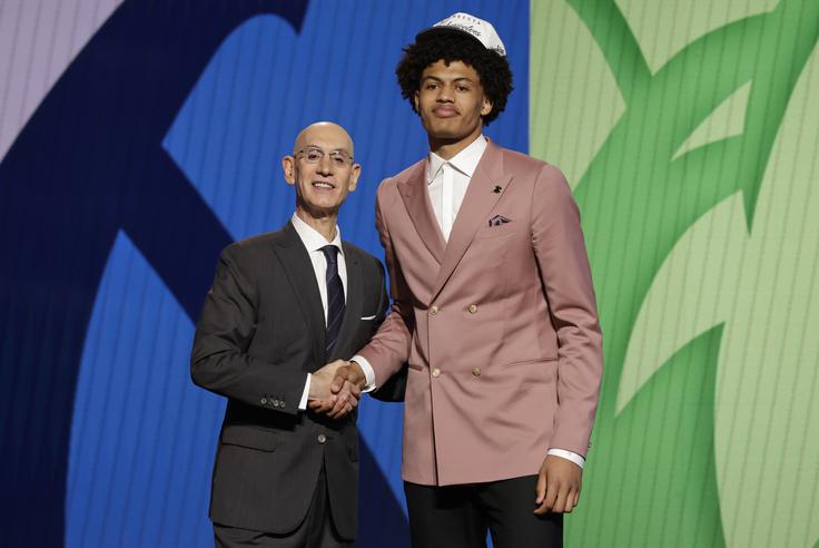 Joan Beringer je še prejšnjo sezono igral za Cedevito Olimpijo, nato ga je kot 17. na naboru lige NBA izbrala Minnesota. | Foto: Guliverimage