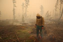 Gozdni požari v Rusiji se še naprej širijo, mesta so polna dima