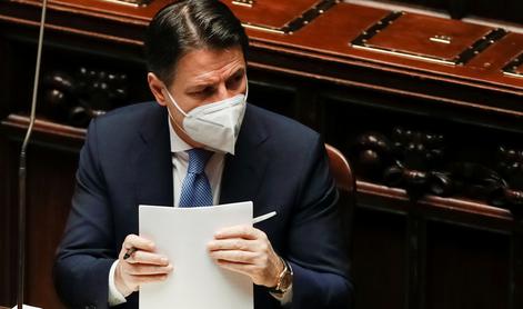 Vladna kriza v Italiji: Conte preživel prvo glasovanje o zaupnici