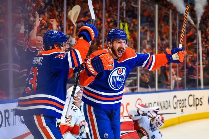 Edmonton Oilers | Hokejisti Edmontona so pripravili veličasten preobrat in izsilili sedmo tekmo v finalu lige NHL. | Foto Reuters