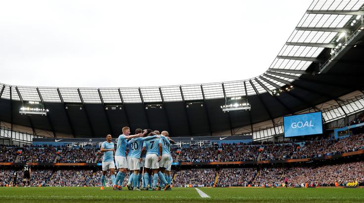 City domuje v Manchestru na štadionu Etihad. | Foto: Reuters