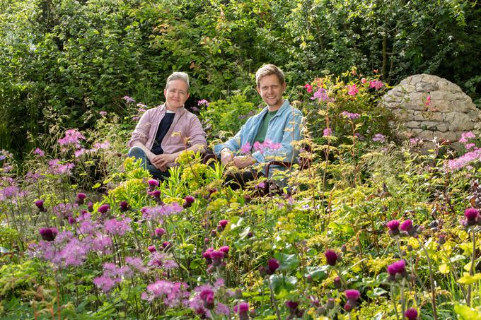 Charlotte Harris in Hugo Bugg, avtorja letošnje zmagovalne zasaditve | Foto: Marianne Majerus/Horatio's Garden/Cover Images