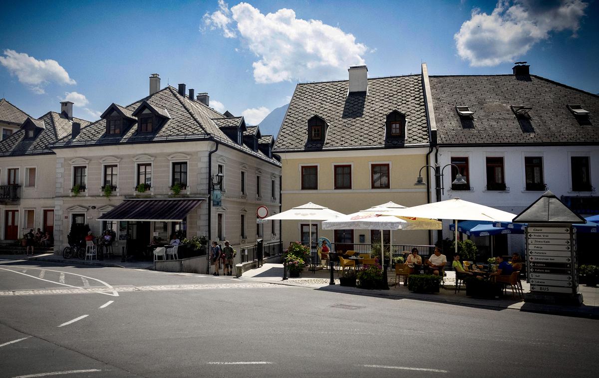 Stavbe Bovec | Potres so med drugim čutili prebivalci občine Bovec. | Foto Ana Kovač