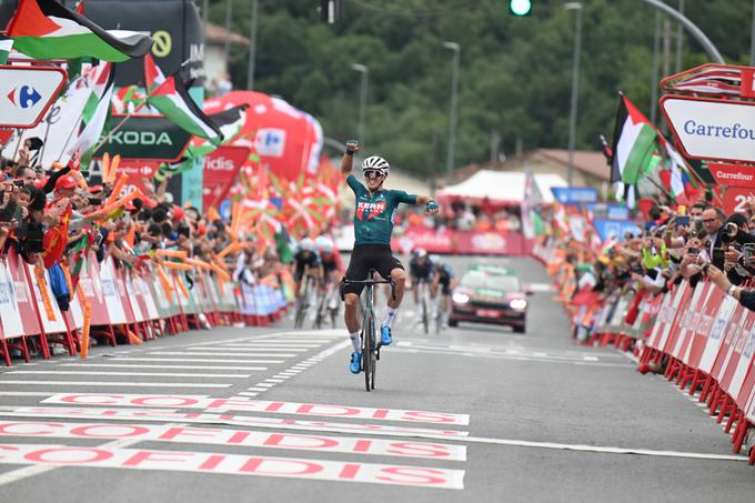 Zmagovalec 18. etape Urko Berrade. | Foto: Guliverimage